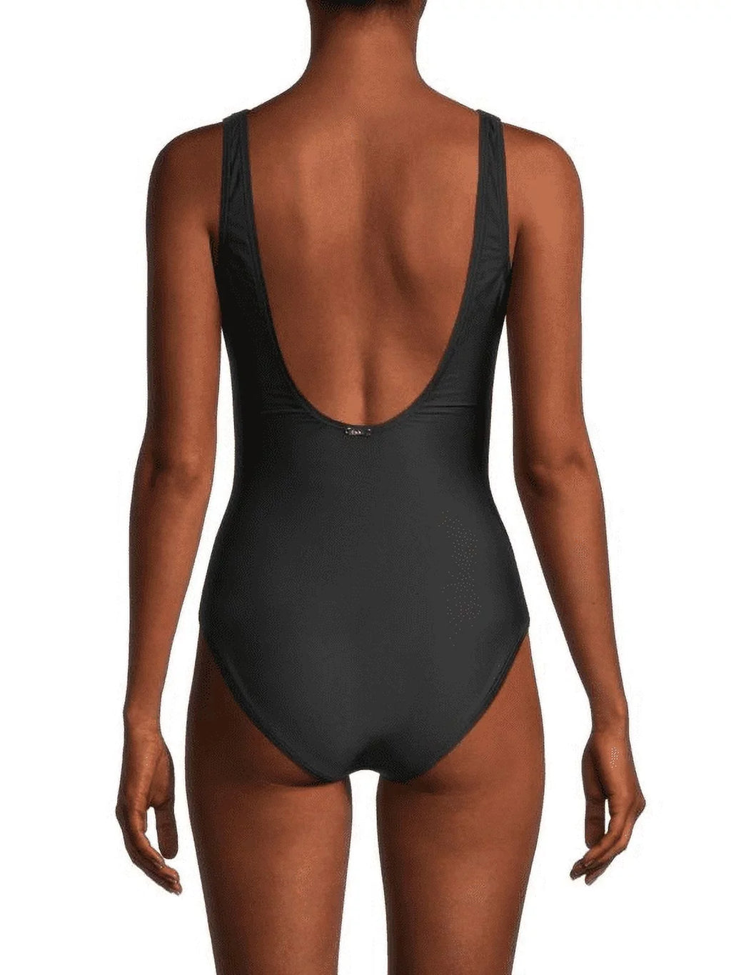 One-Piece Peek-a-Boo BLACK US Swimsuit, DKNY Twist 6