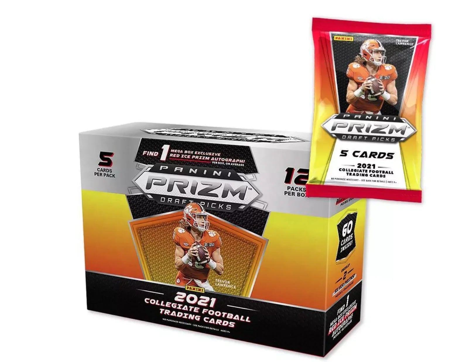 Draft Trading +1 60 Collegiate Picks Panini Cards Prizm Cards- 2021 Autograph Football