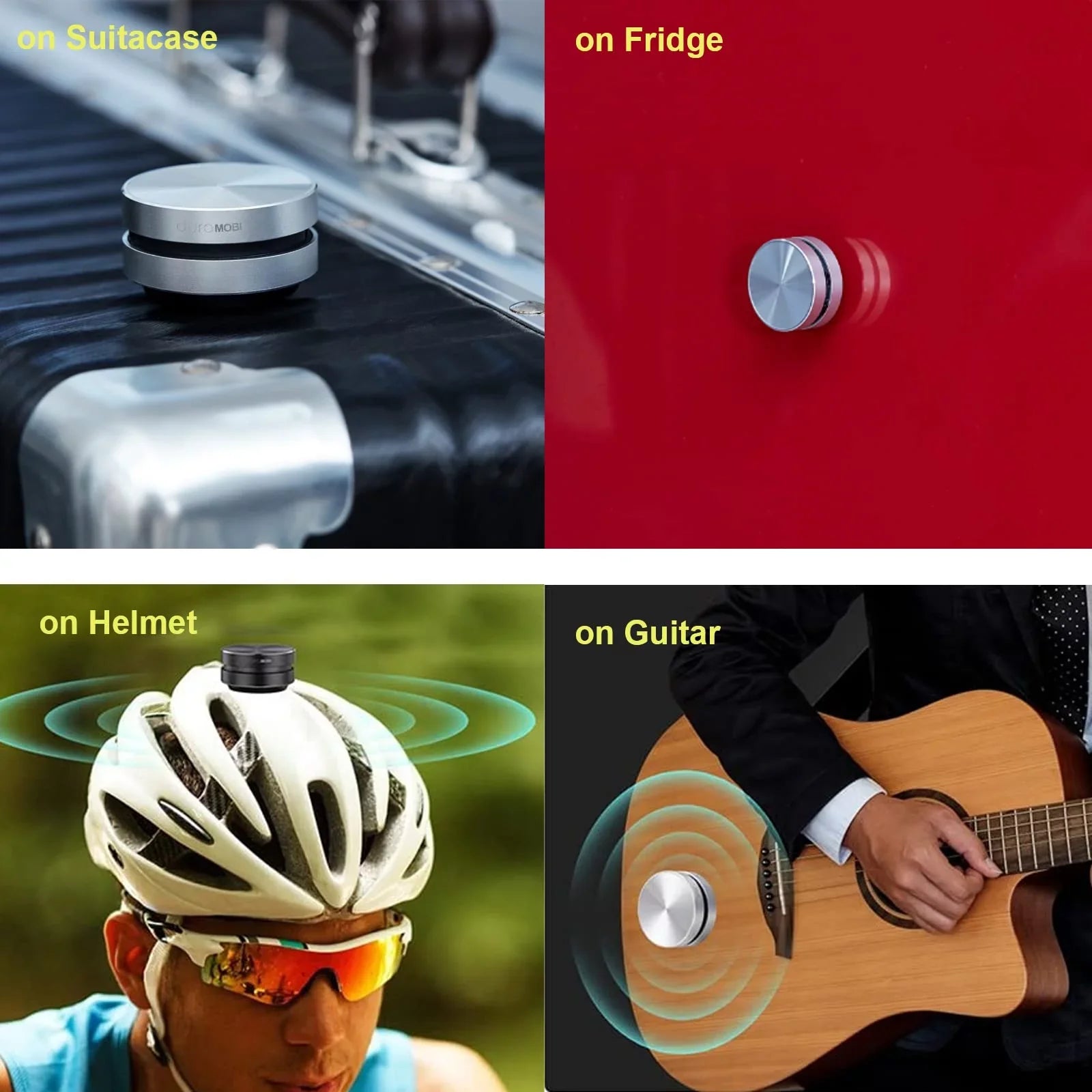 Portable 2pcs Conduction Speakers Wireless Mini Humbird 2pcs/pack Bone Speaker Speakers Black Stereo Speaker