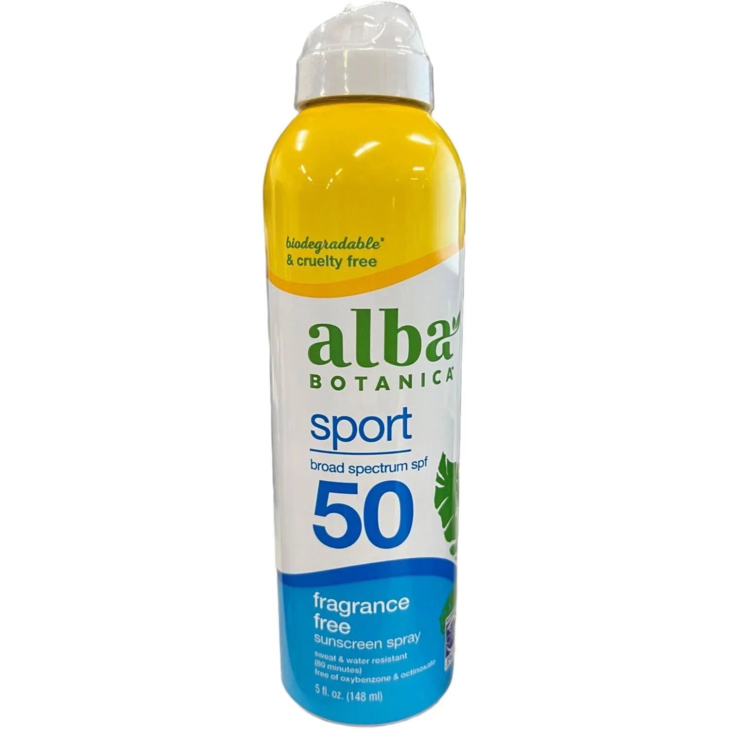 5 fl Sunscreen Alba Pack - Botanica Of Spray oz 50, SPF Sport 1