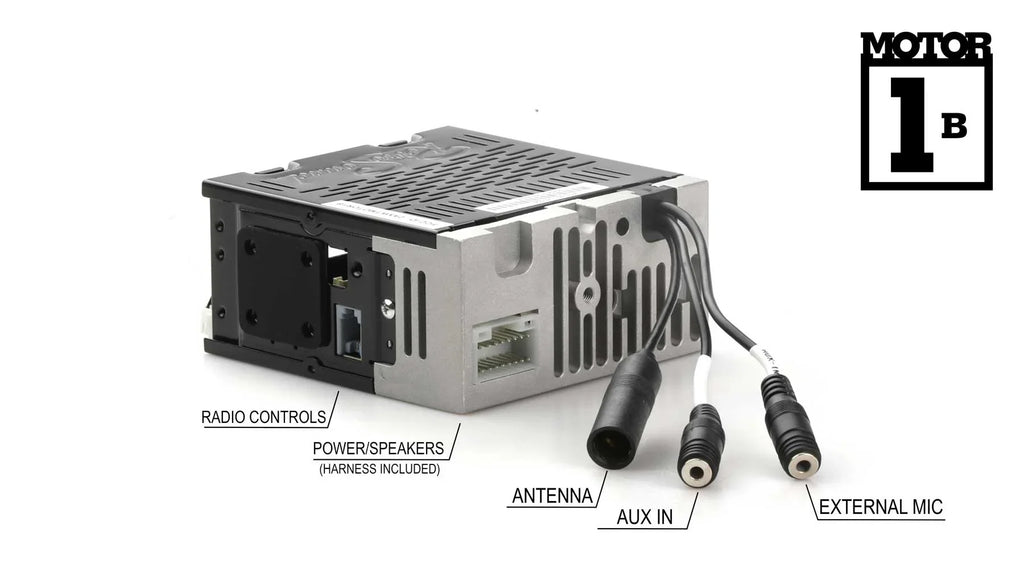 Bluetooth, Ranchero with RetroRadio LABC-M1-121-55P-75PF4 Ford Compatible Features AM/FM AUX, Include 1977-79