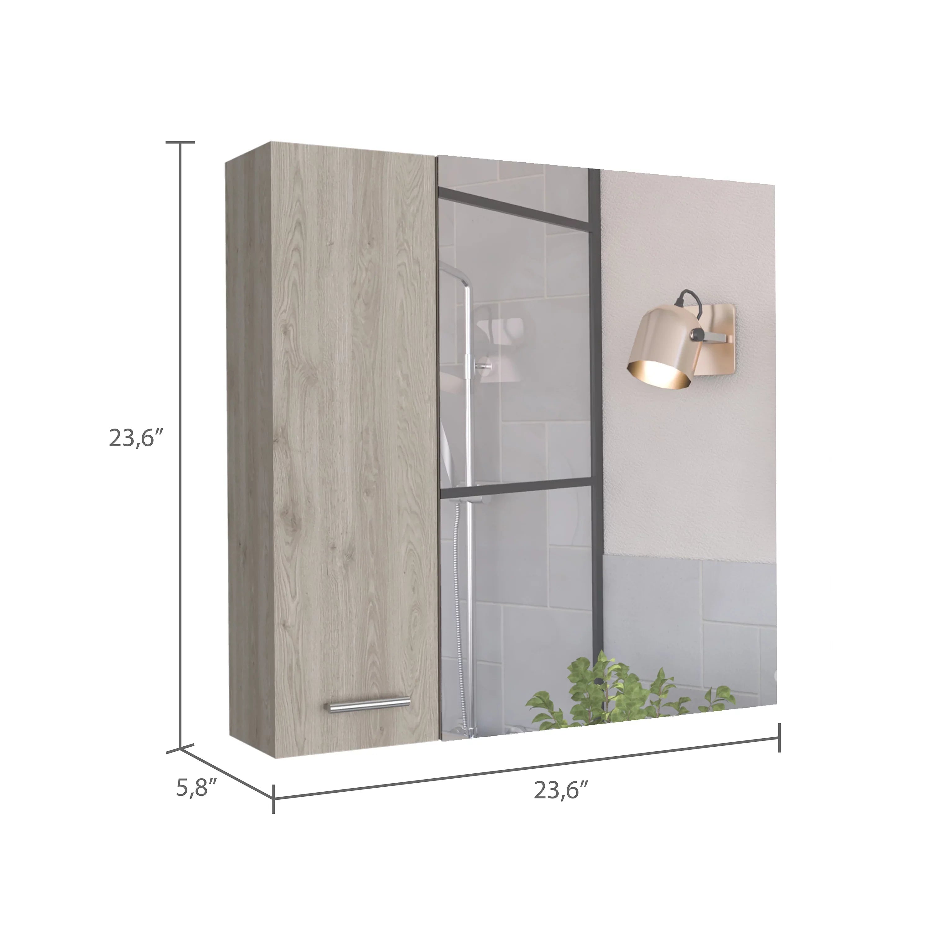 Elegant Ample Medicine 4-Shelf Cabinet | Storage