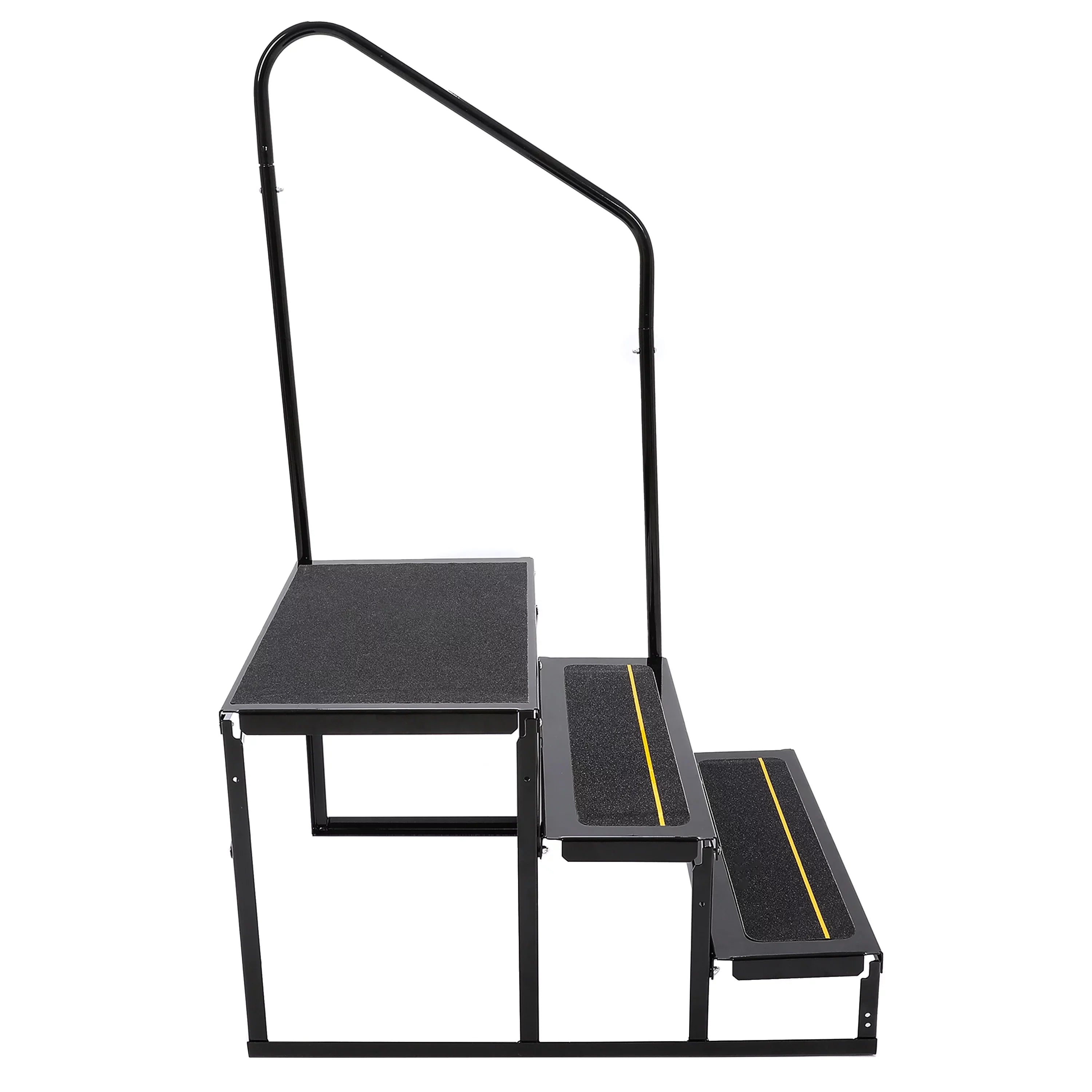 Travel Steps Camper Trailer for HECASA Hand Armrest RV Hand-railing Rail Stairs Trailer Universal Steel Side W/ Load 3