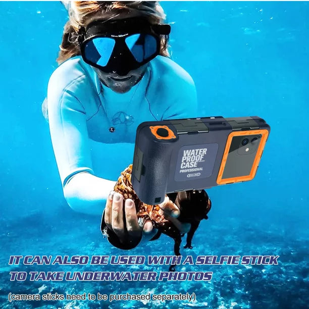 Inch Snorkeling Underwater Case Phones Professional 8i UrbanX for 6.9 Waterproof Diving Realme LCD Lanyard to [15m/50ft] Surfing Housing And Swimming Photo Video Protective Up all with