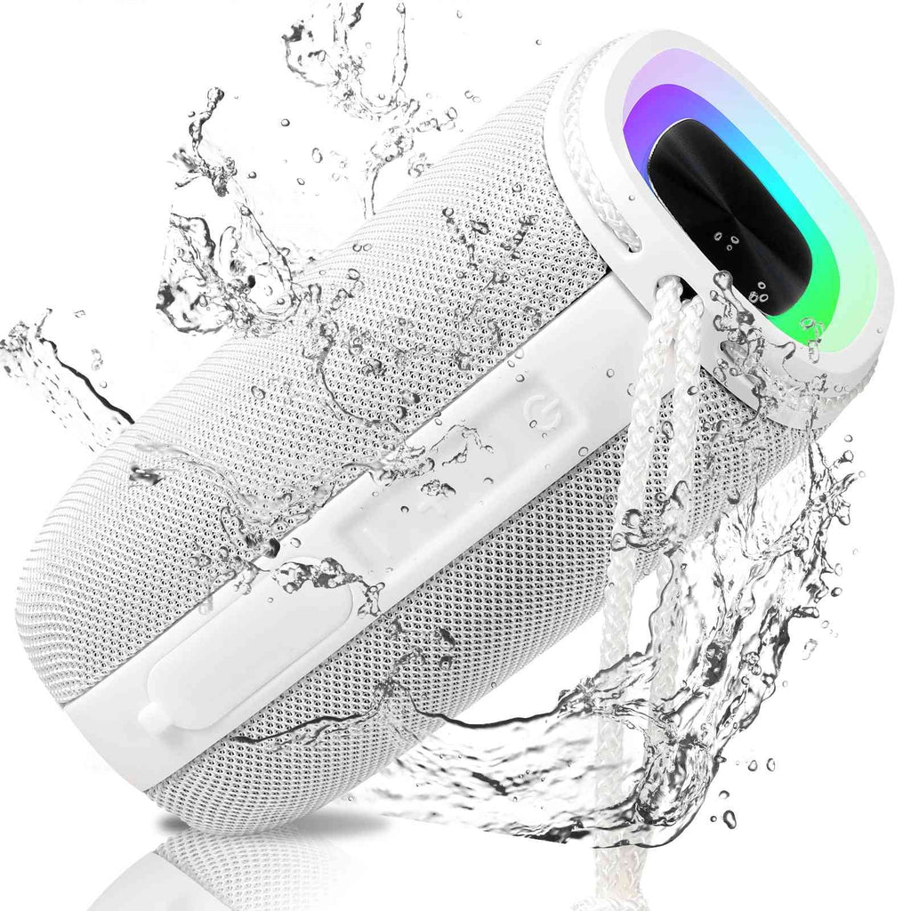 True Speakers BT5.3, Wireless Surround White for UrbanX LG - 360¡ã Speaker Pairing, Punchy Speaker, HD Series Scorpio IPX5 with Portable Q51 Bass, Waterproof Bluetooth Sound