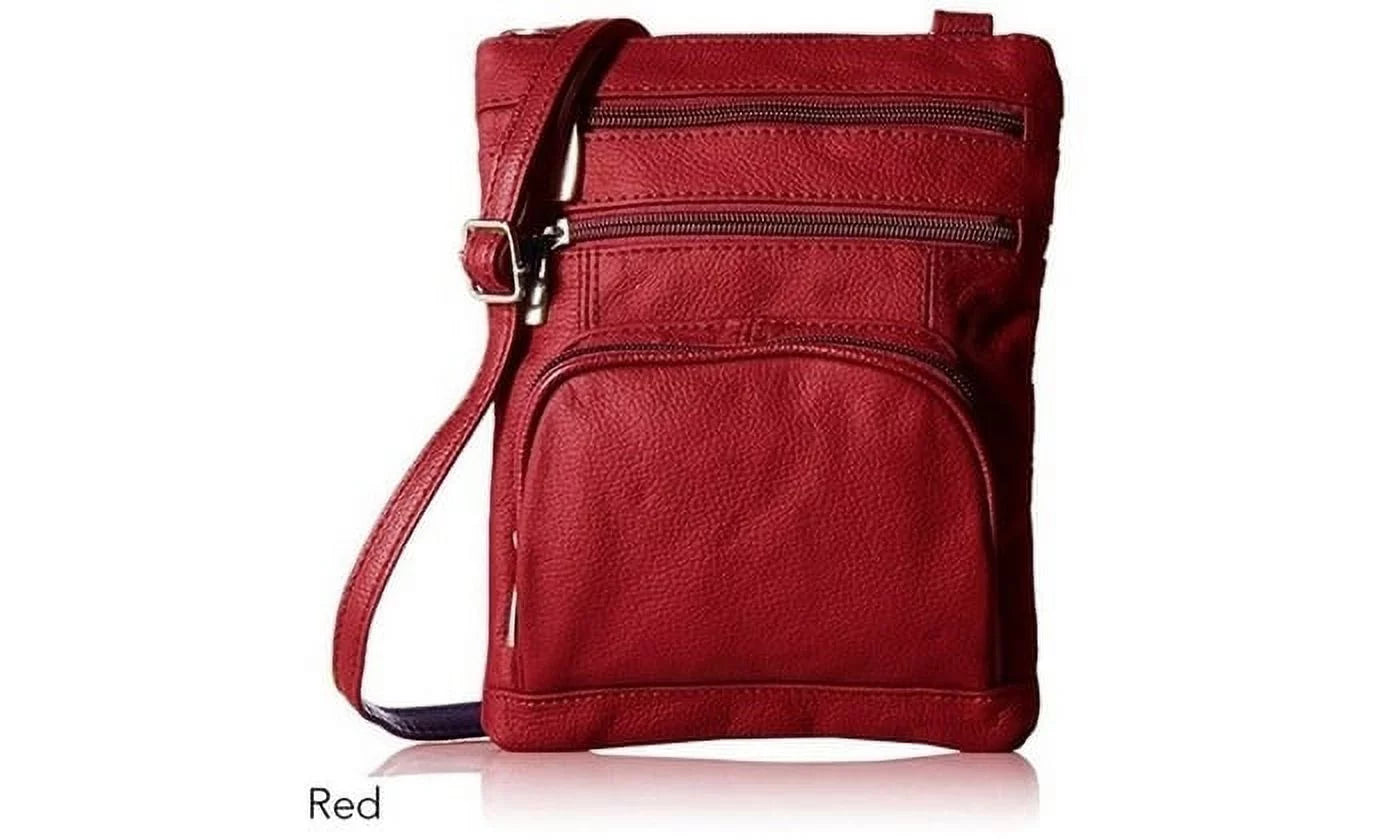 Leather Bag Size Soft Crossbody Plus Super