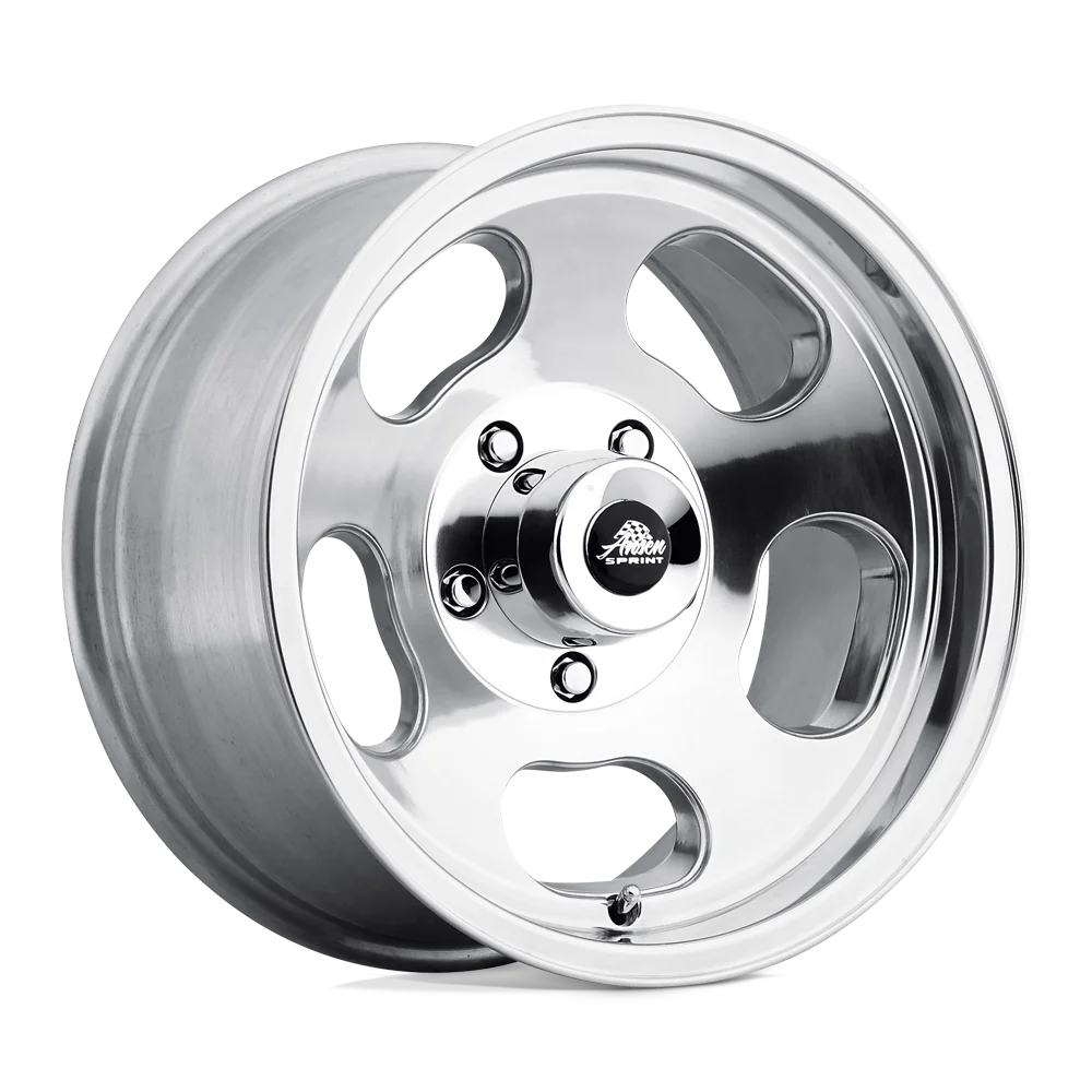 76.5Cb Sprint 17X8 Ansen American 0Et Vn69 Racing Wheel Polished 5X114.3 Vintage