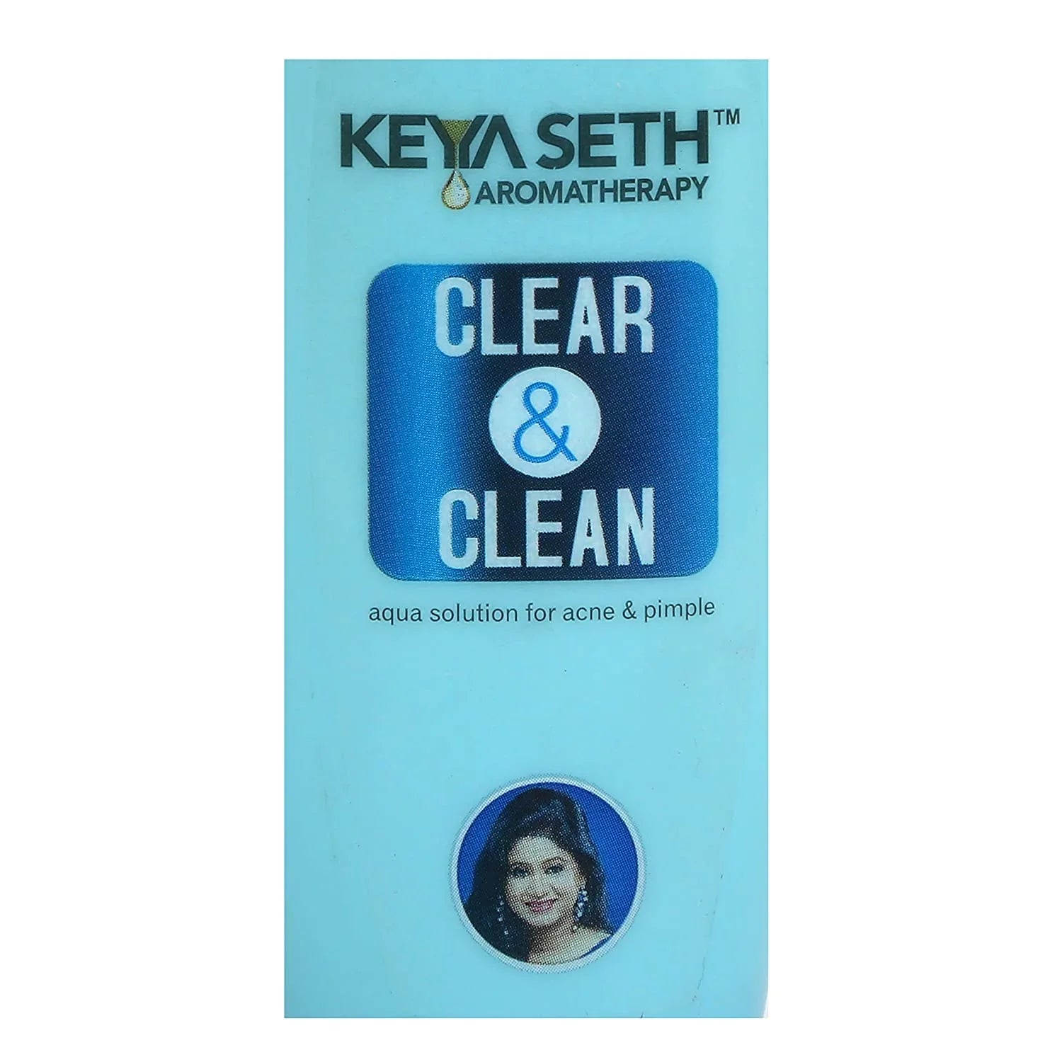 (50ml) Pimple, Clear for and and Keya Seth Aromatherapy Aqua Clean Acne Solution