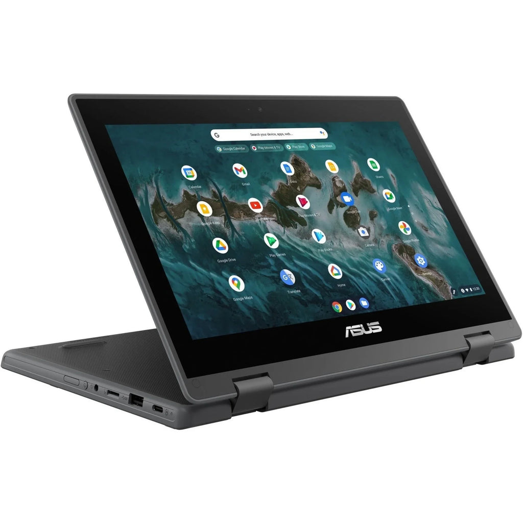 Flip ChromeOS, Chromebook 11.6" Touchscreen, CR1100FKA-YZ184T Intel 64GB Asus Celeron SSD, N5100,