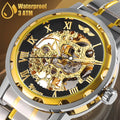 Watch Wristwatch Automatic US Stainless Men's Steel Luxury Mechanical Waterproof