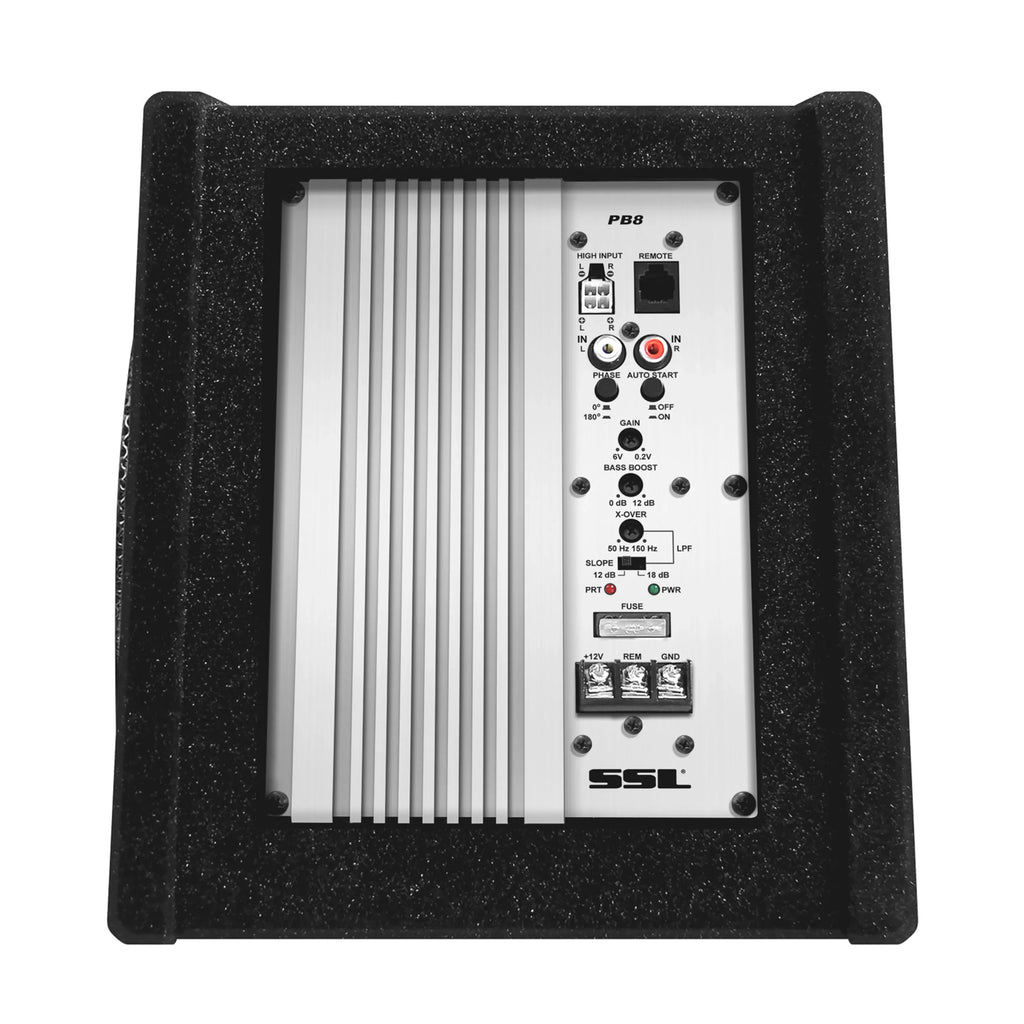 and Audio Radiator, Control, Built-in Storm Enclosures Subwoofer 8 Boxes Subwoofer Powered Package Truck, Laboratories Amplifier, Remote ¨C Car For Amplified Sound PB8 Inch Passive