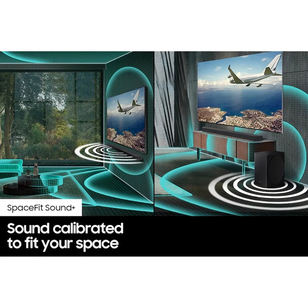 7.1.2ch / + Dolby DTS:X Samsung (Open Atmos Subwoofer Soundbar w/ Box) HW-Q900A/ZA 2021 Wireless