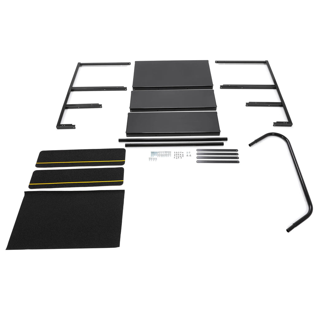 Travel Steps Camper Trailer for HECASA Hand Armrest RV Hand-railing Rail Stairs Trailer Universal Steel Side W/ Load 3