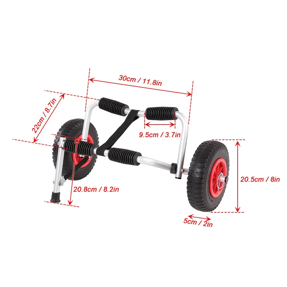 Kayak Canoe Boat Trolley Lightweight Portable Anself Foldable