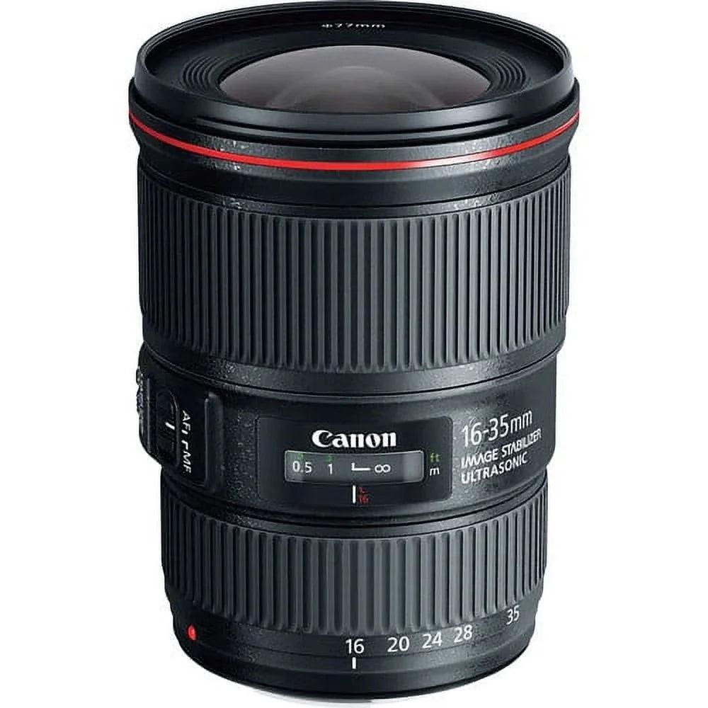Lens, 16-35mm and Tulip Pro Filter Kit, Canon Keeper Cap Pouch, Bundle Lens Hood Lens EF IS Lens Includes: - More USM f/4L