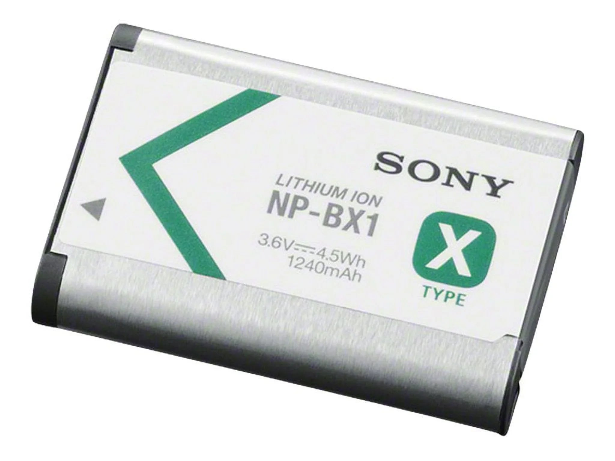 Pack 3.6V, Rechargeable Sony 1240mAh NP-BX1 Battery Lithium-Ion