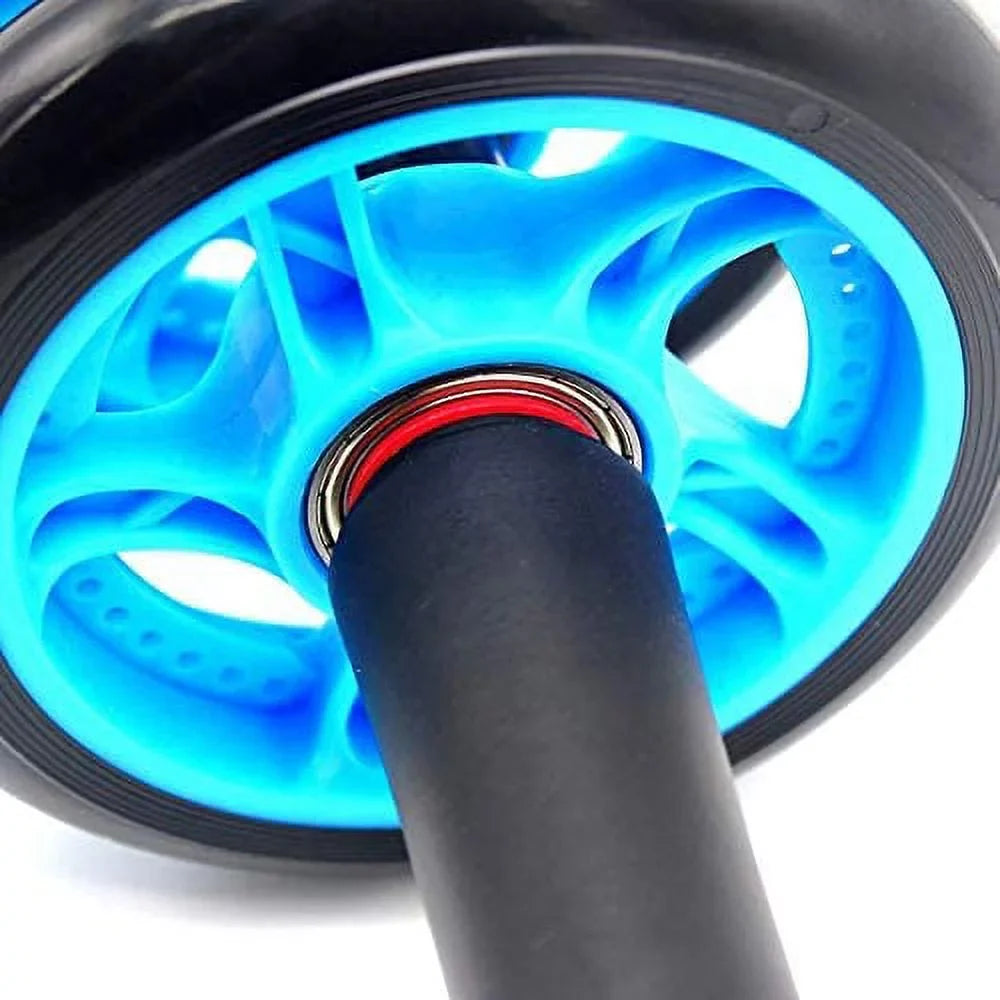 Dual Roller Knee AB Pad and Wheel with Bearings Ball