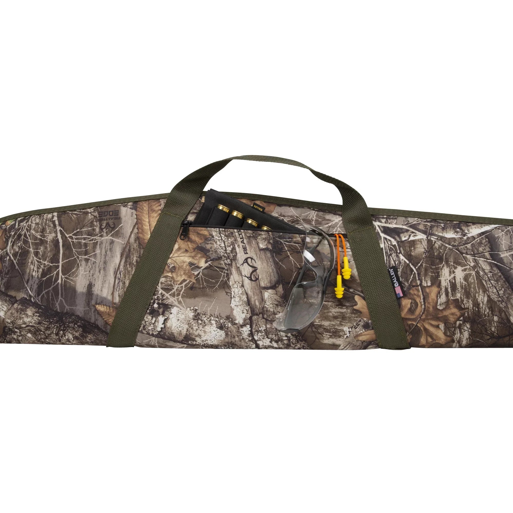Company 629-52 52" Emerald Soft Edge, Shotgun Polyester, Case, Realtree Allen
