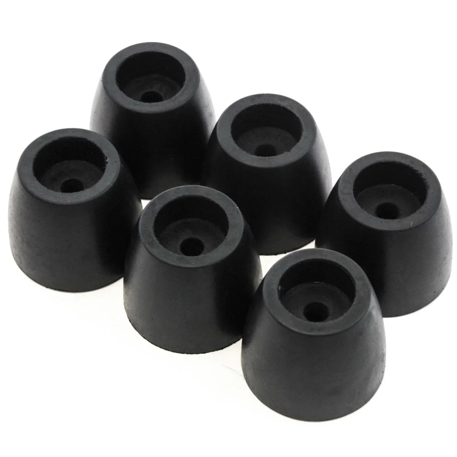 2 Cone Compatible Thick Trailer Inches for Cargo Replacement Hound 6 Stop Ramp Door Bumper Auto with Red Rubber Truck