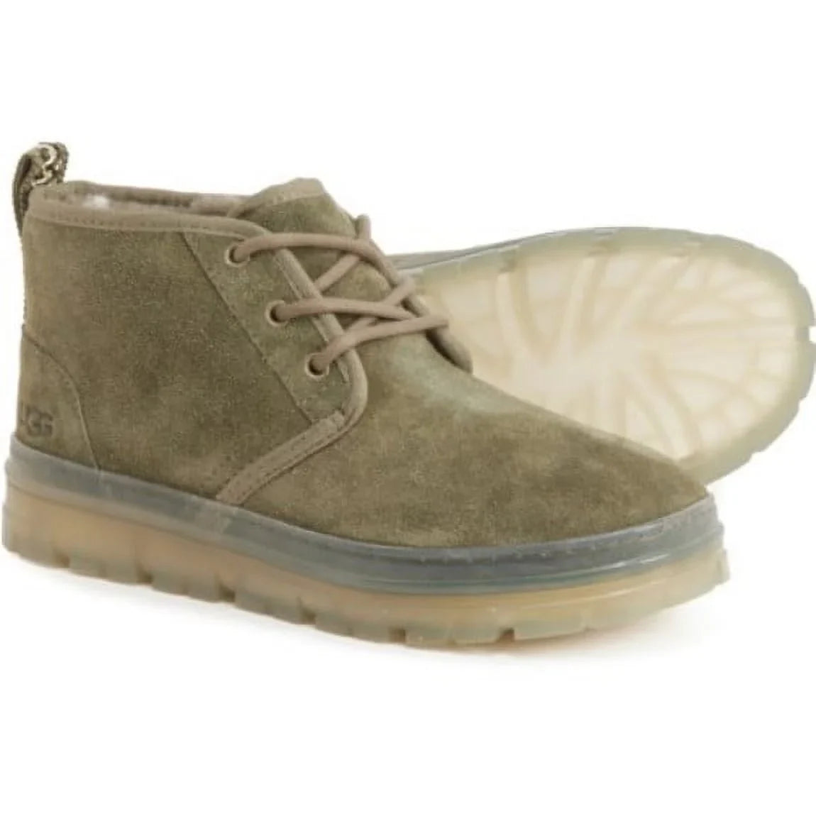9 Clear Boots-Burnt Olive-Size UGG-Neumel Chukka