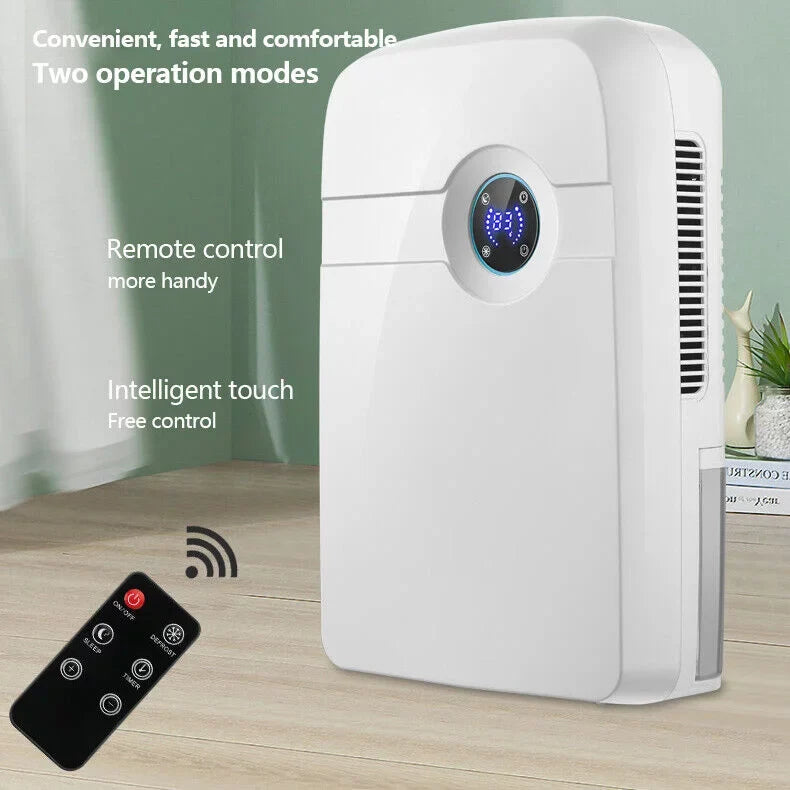 Dryer Water Compact Moisture Tank Hose MIni Caravan Dehumidifier RV Bedroom 2.5L ZhdnBhnos w/ Drain Portable Garage for