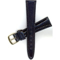 MS9436 Padded Watchband Black Seiko Genuine Lizard part#54275 20mm SDW664 fits Java
