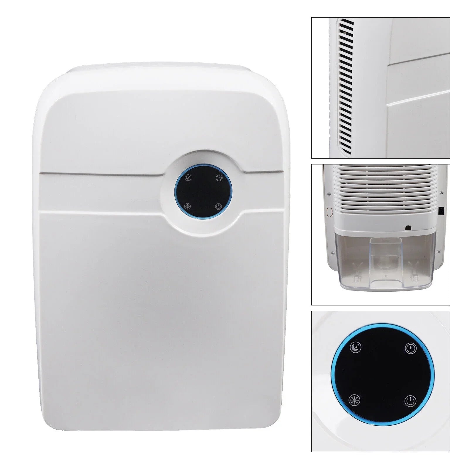 Dryer Water Compact Moisture Tank Hose MIni Caravan Dehumidifier RV Bedroom 2.5L ZhdnBhnos w/ Drain Portable Garage for