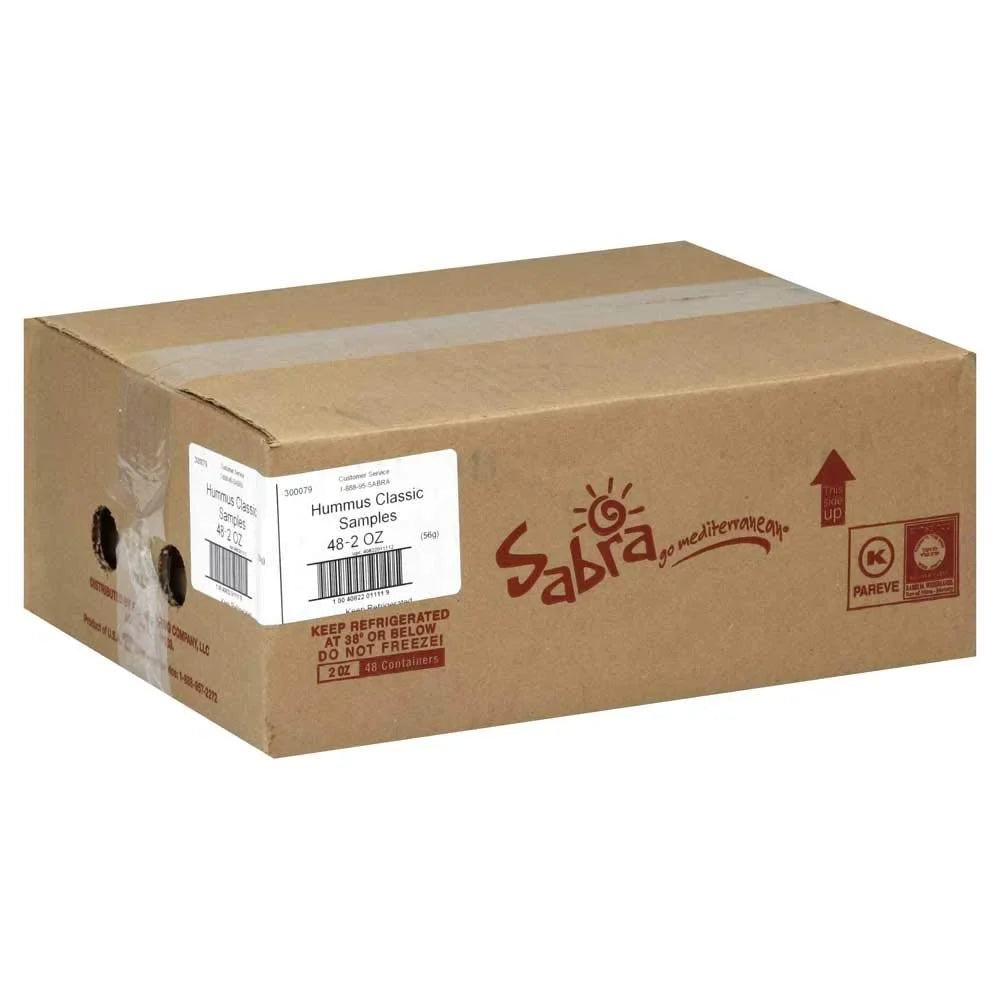 case. Sabra per Grab 48 - Ounce Go Classic 2 Hummus, and
