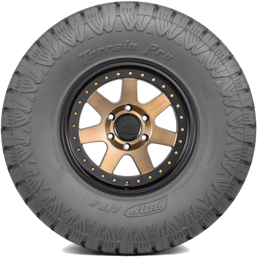 LT265/60R20 A/T Country Fits: Trail AMP Chevrolet Boss, Chevrolet High Terrain HD 2500 2021-23 BSW 2015-19 E/10PLY Silverado 1500 Pro LT Silverado