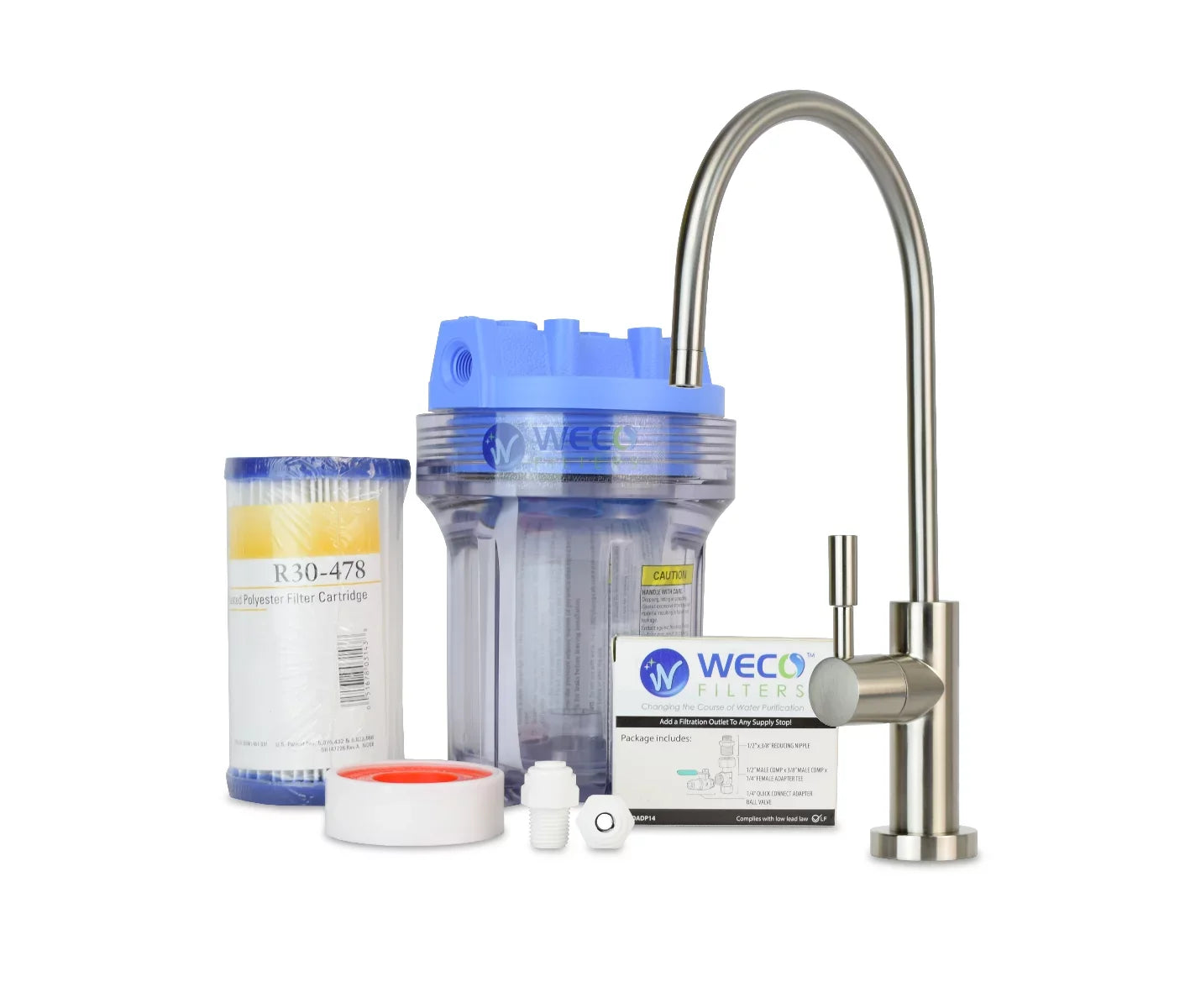 WECO Filter Undersink Water for System Reduction Sediment