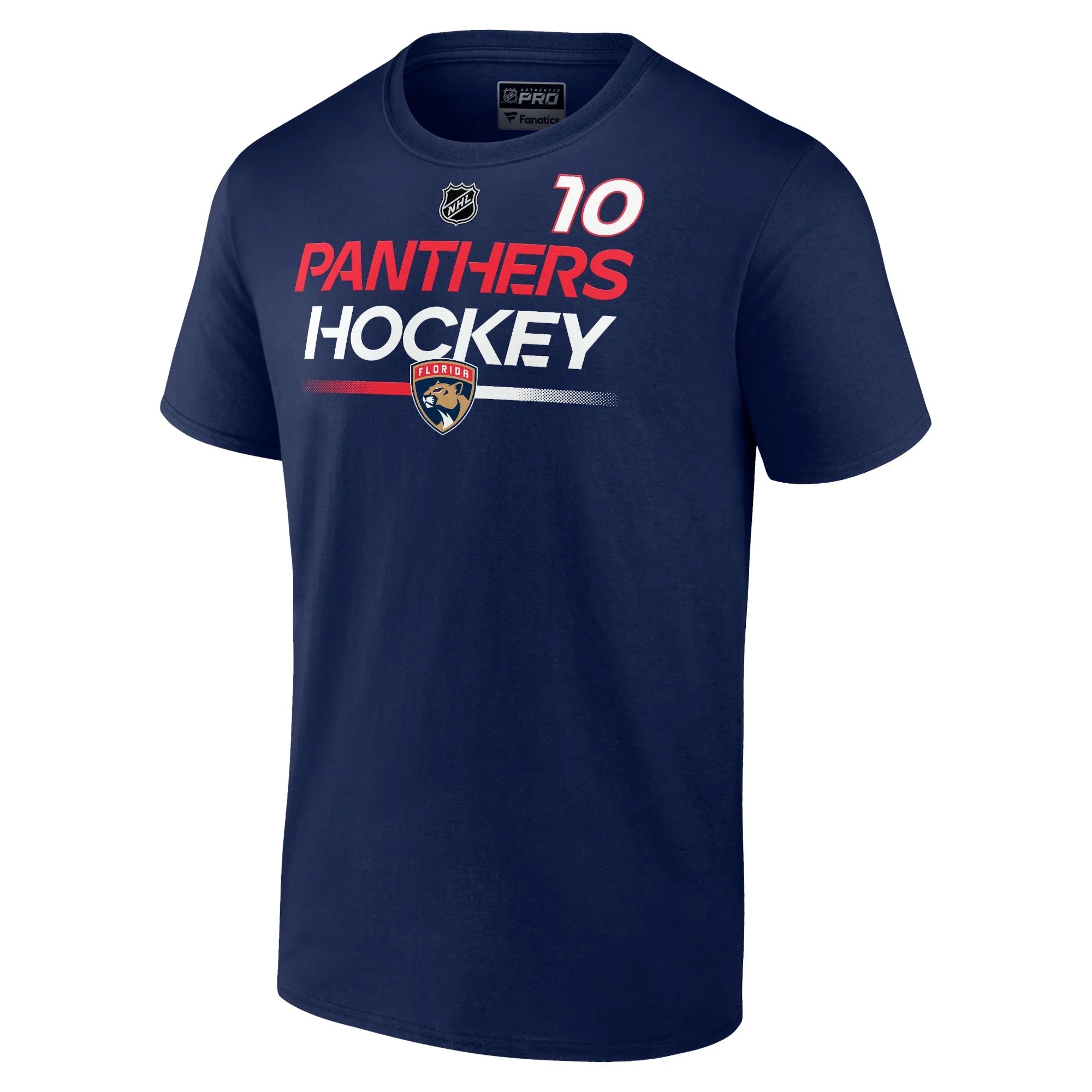 T-Shirt Vladimir Authentic Men's Branded Prime Tarasenko & Name Fanatics Number Florida Panthers Navy Pro