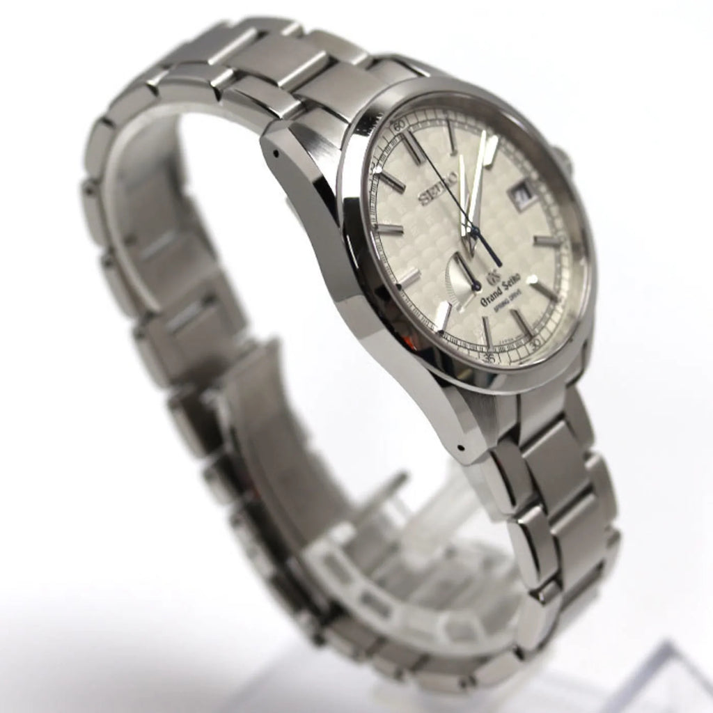 Men's Drive Watch Grand 1,500 Limited (Good) pieces Seiko worldwide SBGA111/9R65-0BP0 Spring Anniversary Automatic to Edition Pre-Owned 10th