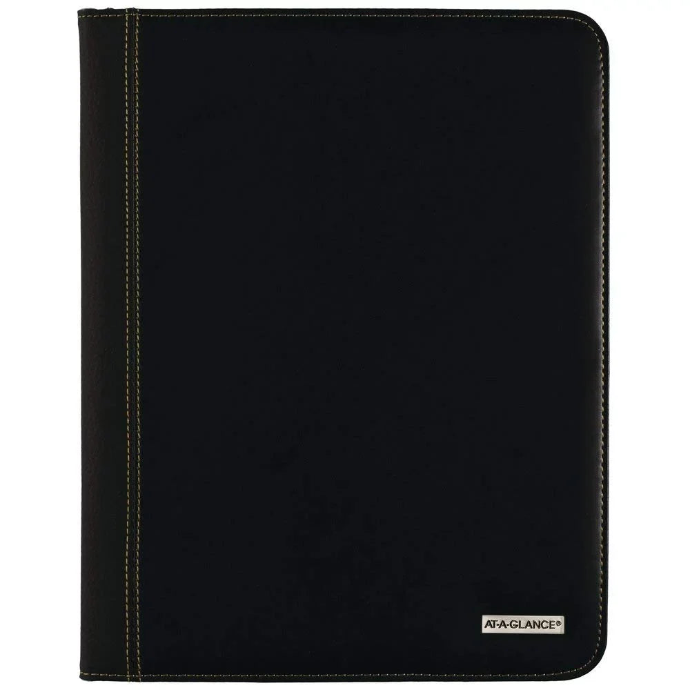 Black, to 11", Monthly 9" January Executive 2020 2021 AT-A-GLANCE? Padfolio, January x 13-Month