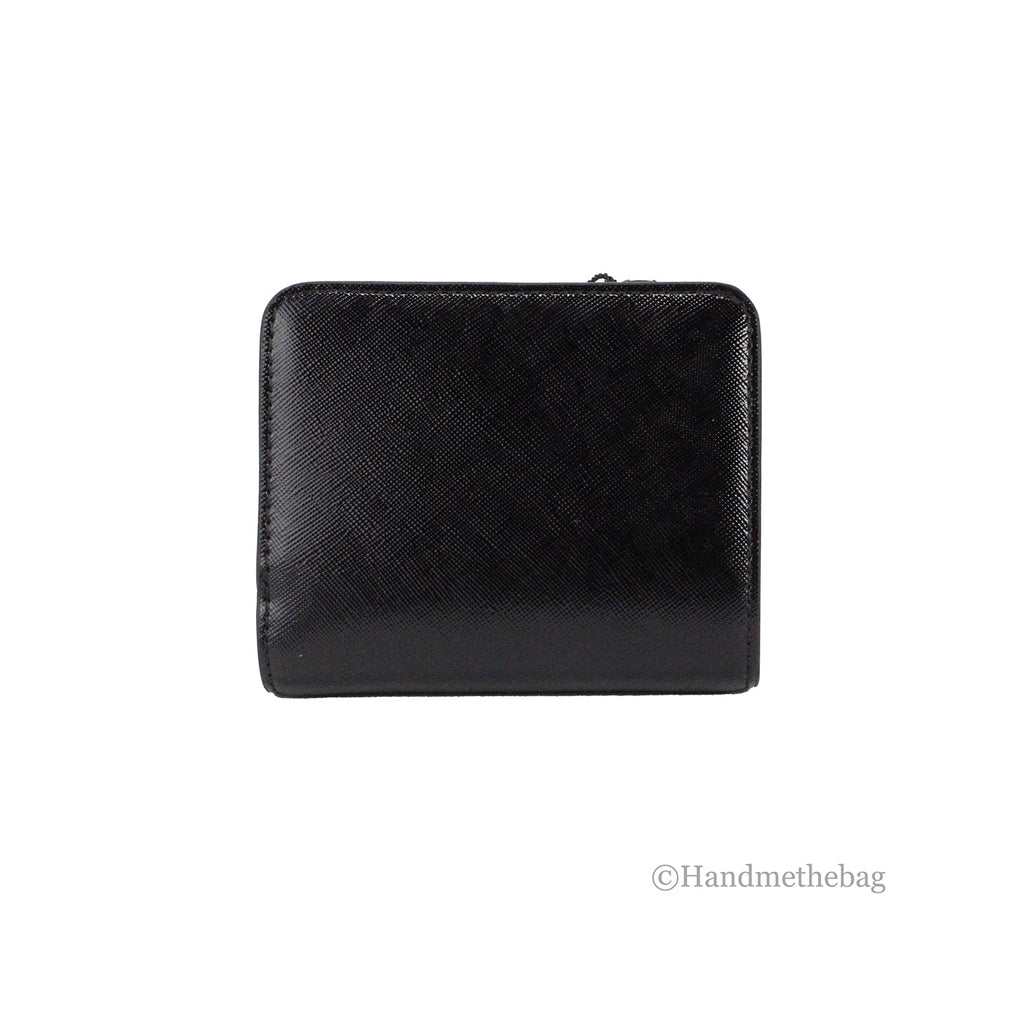 Card Pouch Mini Coin Wallet Jacobs Compact Black Marc Leather Crossgrain