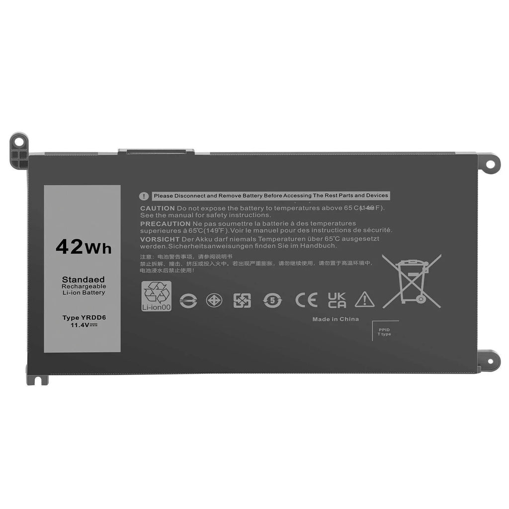Inspiron for 5594 5584 3582 3793 3593 5593 5480 5590 5493 Dell YRDD6 Battery 0YRDD6