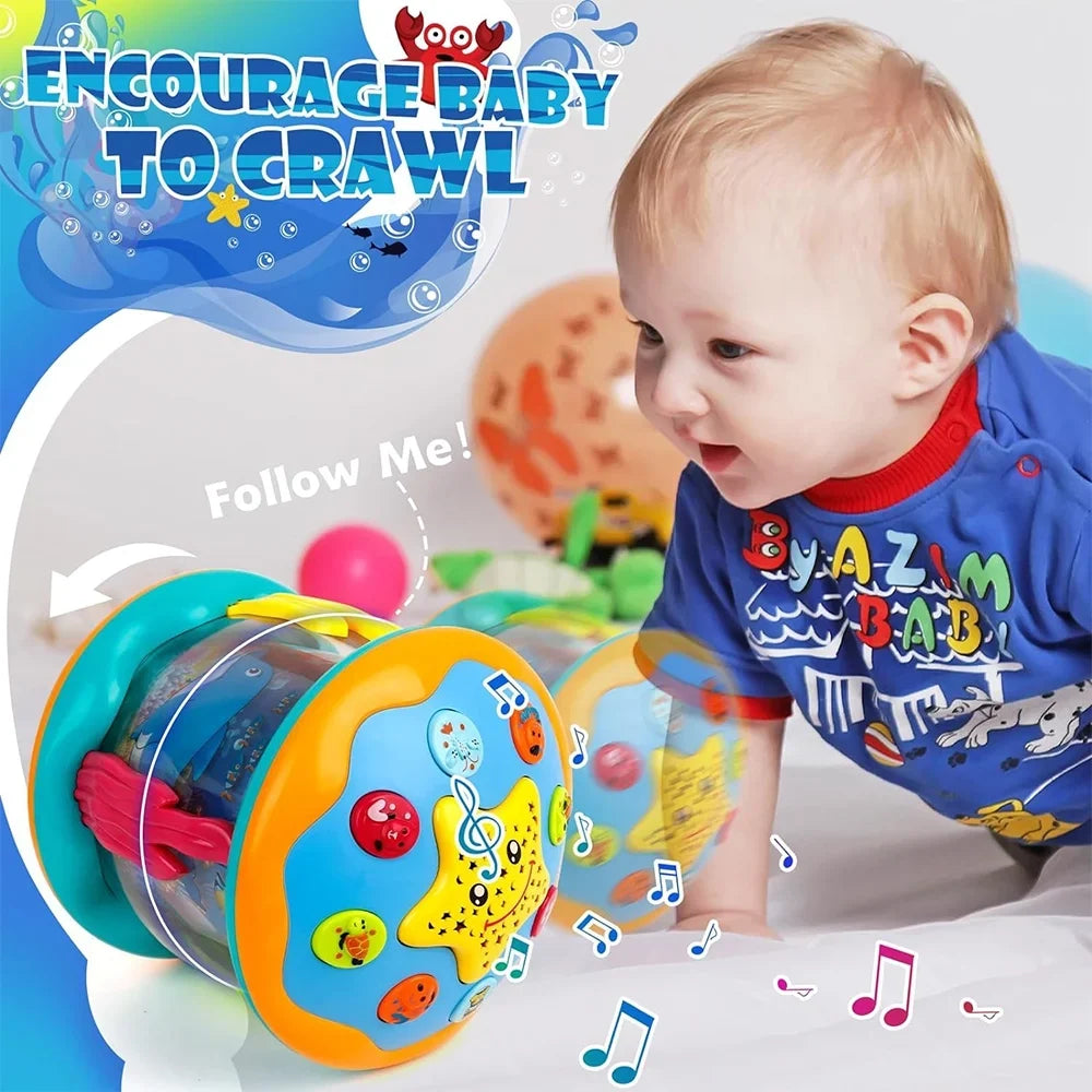 Toys Musical 3-6 to 12-18 in 9 Tummy Baby 4 Toys Projector Month Baby Infant 6 Time Months 0-3 12 Up Light Learning Rotating 1