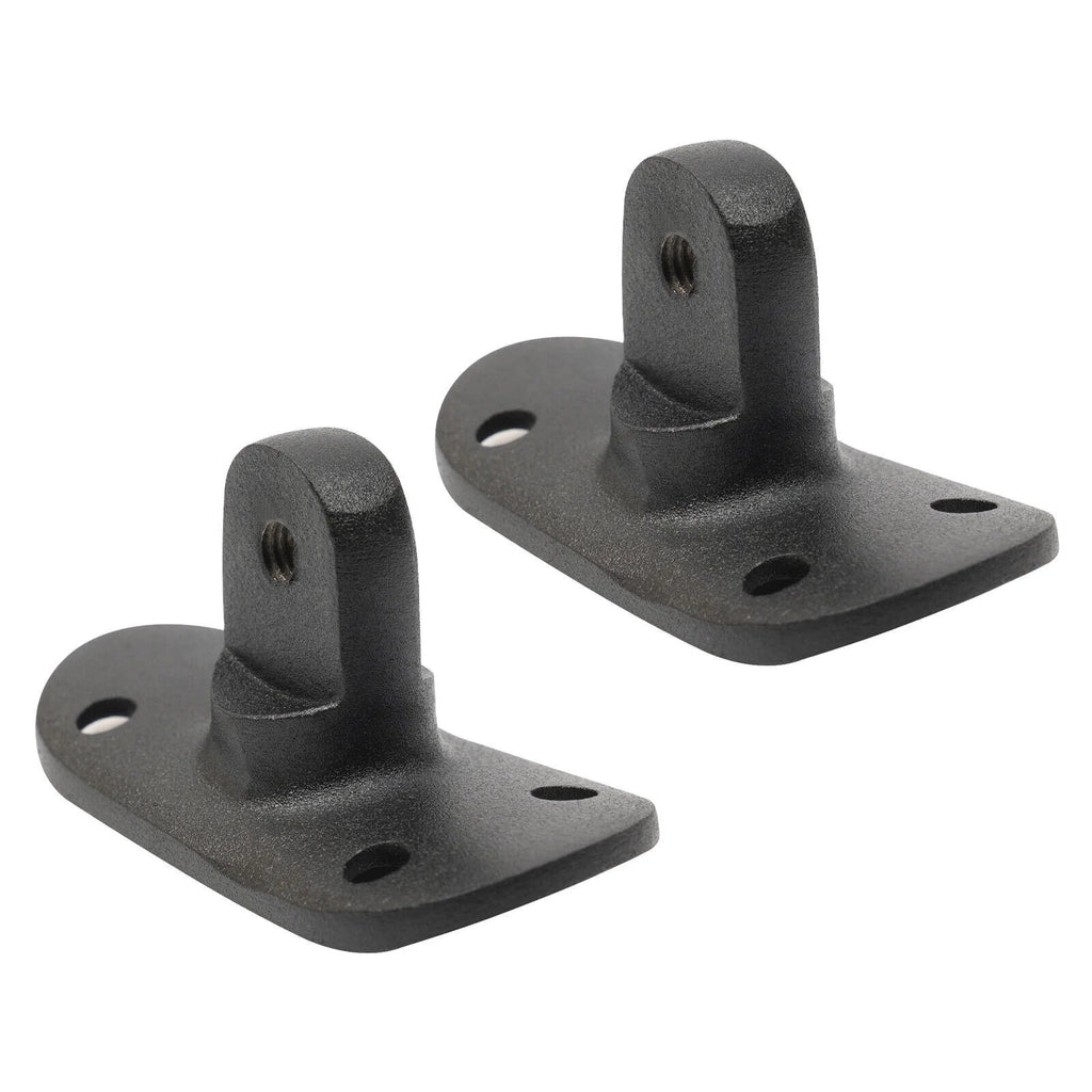 Wood Steel Two Railing Post Stainless Level Fence Post Cable System Railing Sides for Square Deck Concrete Pre-Drilled Cable 36''x2''x2'' Level