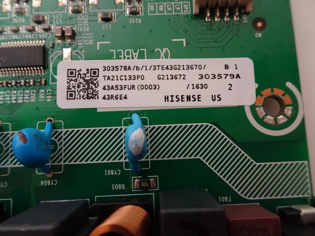 Hisense 303578A Main Board 43R6E4