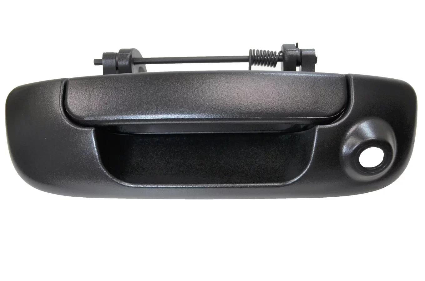 2003-2009 Fits RAM 1500, 2500 - DODGE Warehouse RAM 2002-2008 Hole Backup Handle, CH-3503A-TGC Tailgate Black Auto with select: DODGE - Camera PT Textured