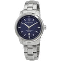 Dial & Successo Mens Black Blue Quartz Watch,