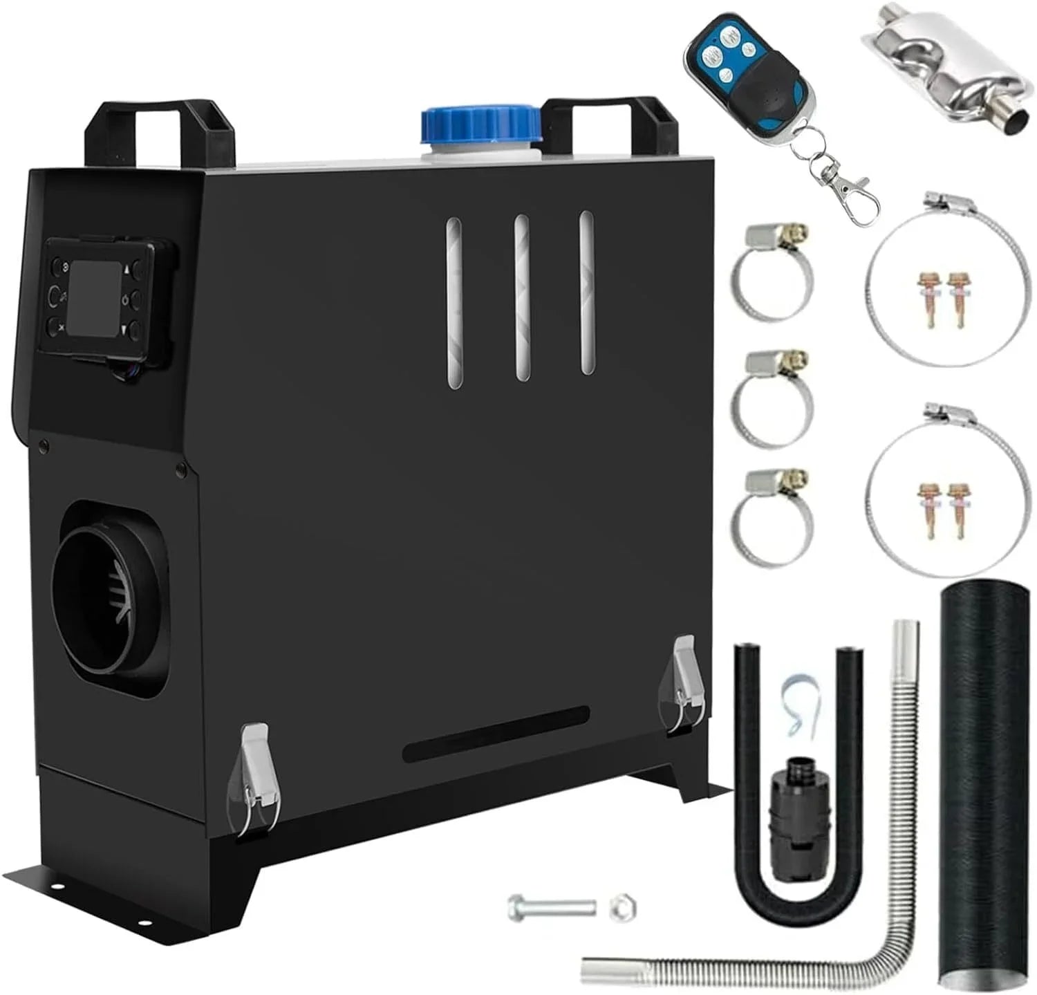 RV Control LCD Car Bus, One Trailer, All in Caravans Fast Air Heater Display, Motorhomes, and JSTUOKE for Diesel Boat, 5-8KW Heating, Truck,