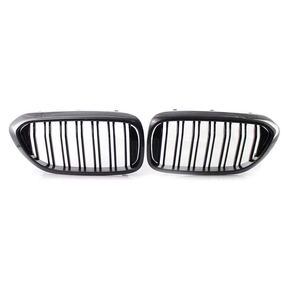 for 2018 BMW 5 Series Trim 2017 NS 540i Carbon G30 Cover G38 2019, Keney Grill Grille Front Style G31 Fiber 530i