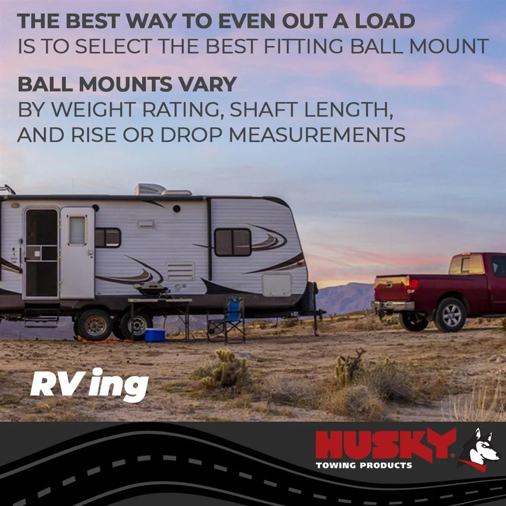 2" 31363 Ball Hitch Towing Mount Trailer Receiver Husky