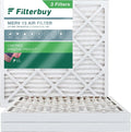 AC Filterbuy Pleated 12x12x2 MERV Furnace Air 13 (3-Pack) Filters HVAC