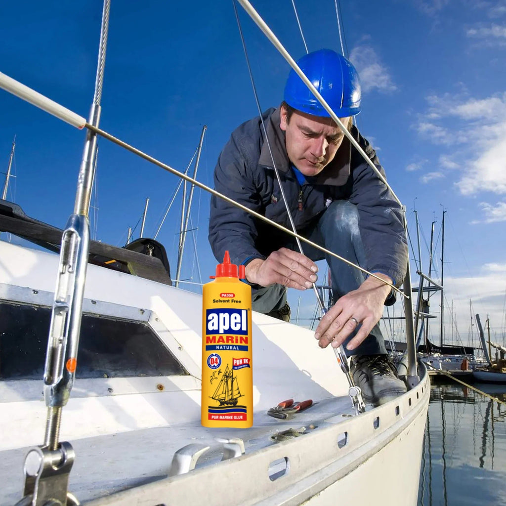 Bottle RVs Marine Above Waterproof oz. Below 16 (1 Boats the and Glue Polyurethane Waterline PU Pack) Glue For and for Natural Adhesive