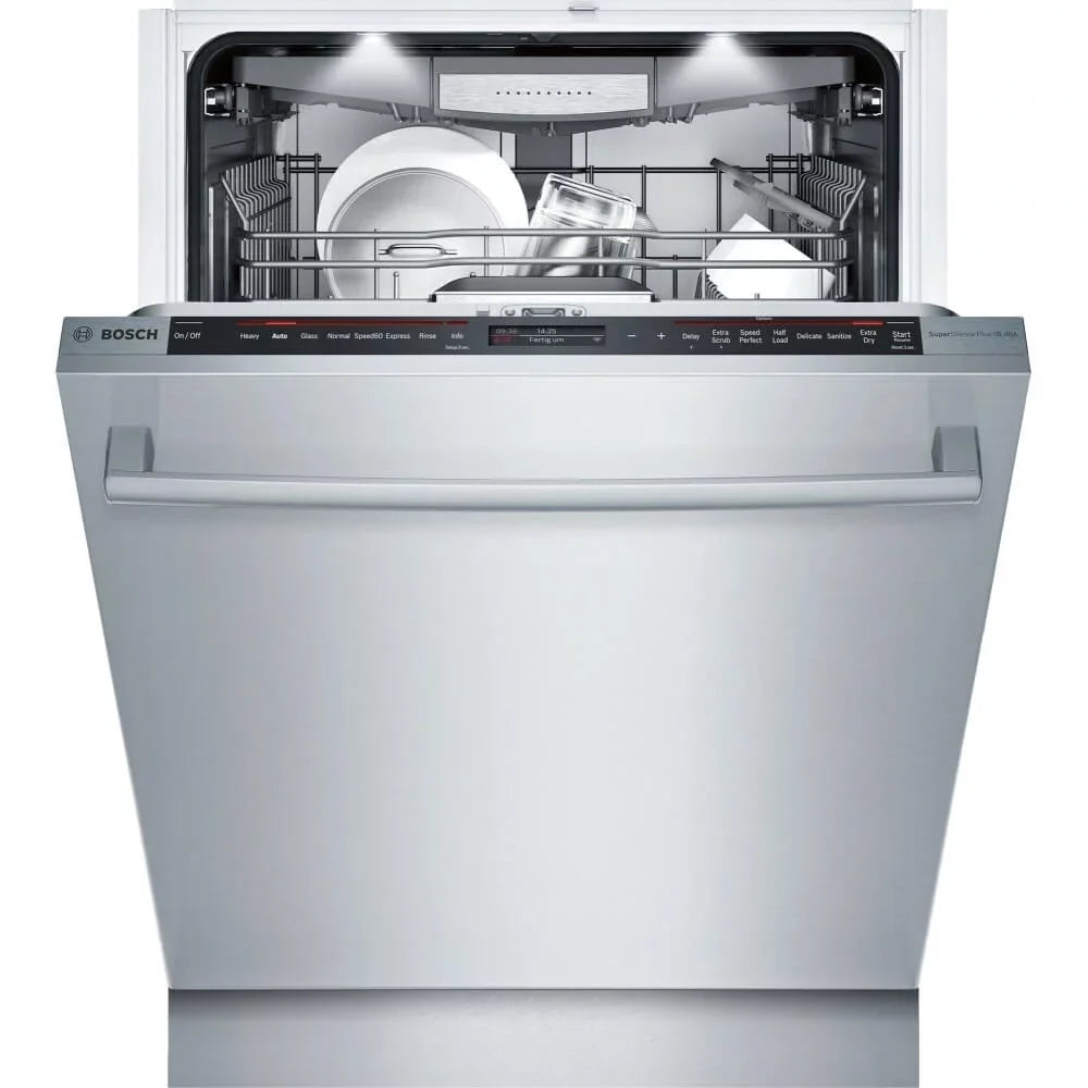 38 SHX89PW75N dBA Dishwasher Rack Bosch with 3rd Stainless