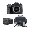 O-GPS2 Monochrome Bundle and Body Kit Accessory GPS III with Card, Mark K-3 Pentax Unit, Memory Camera (Black)