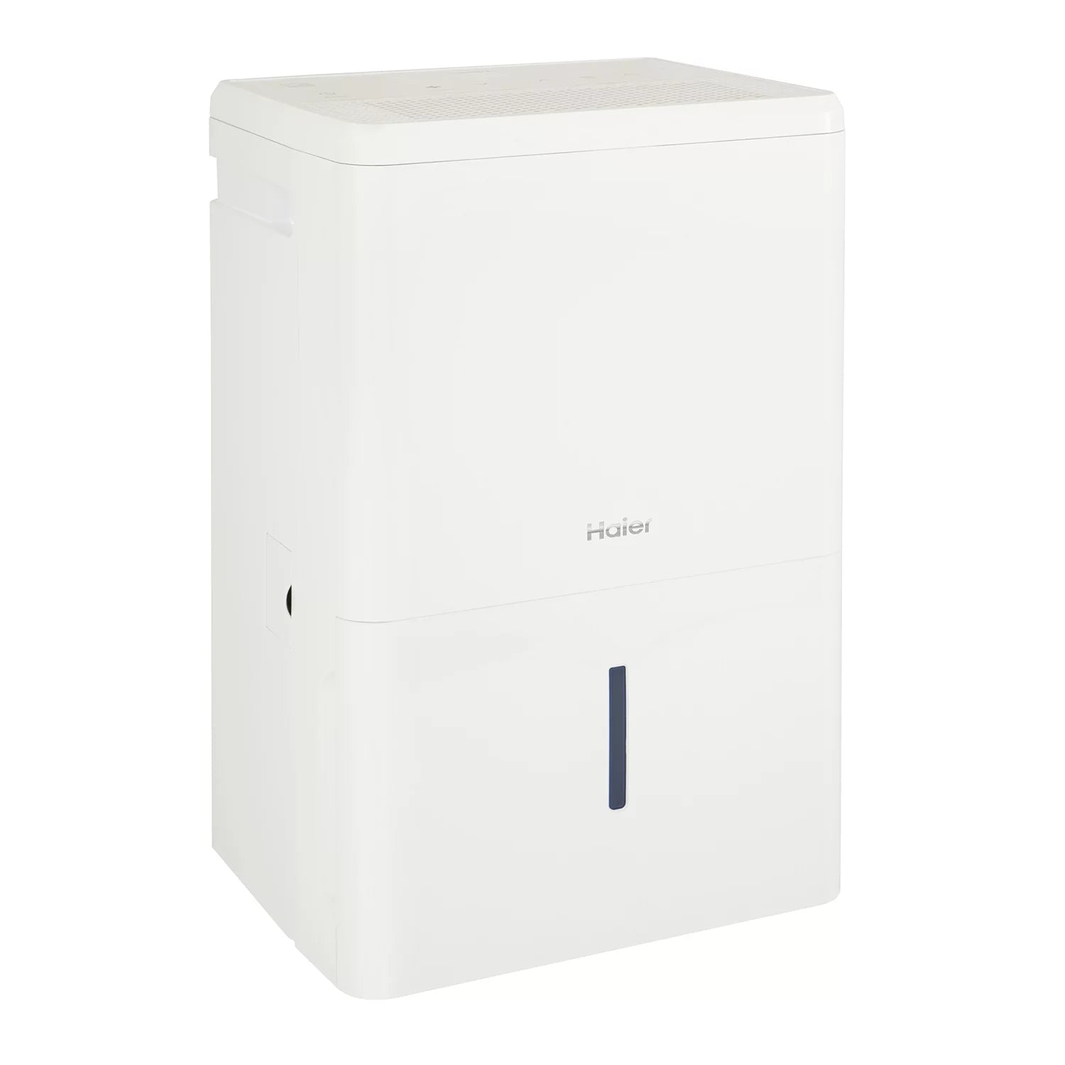 Portable Digital Haier Controls QDHR50LZ 50-Pint LED Dehumidifier, White 3-Speed (Refurbished) Restored